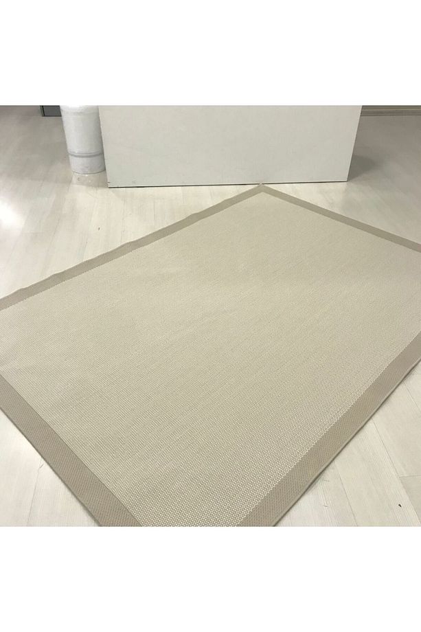 Firdevslife Jüt Sisal Halı 9327 Bej Krem Serisi Salon Oturma Yatak Odası Halısı - 1