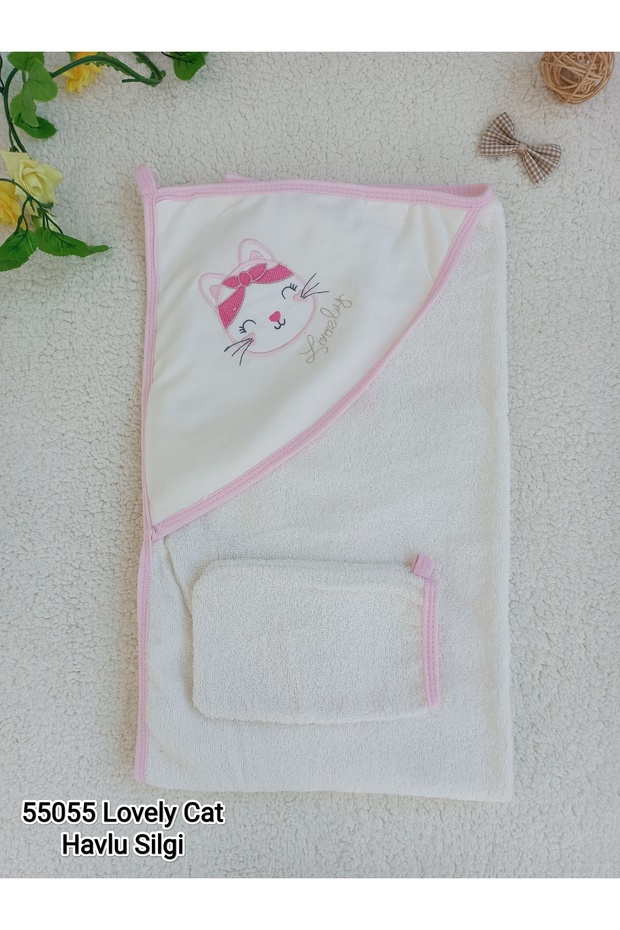 Lovely Cat Havlu Silgi - 2