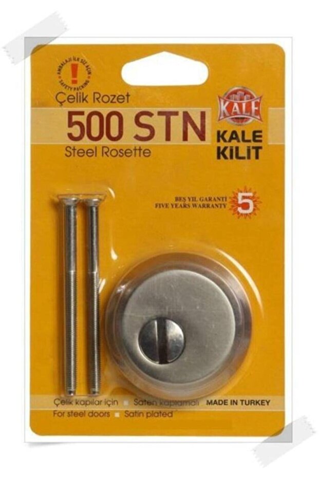 500stn Çelik Rozet Sarı - 2