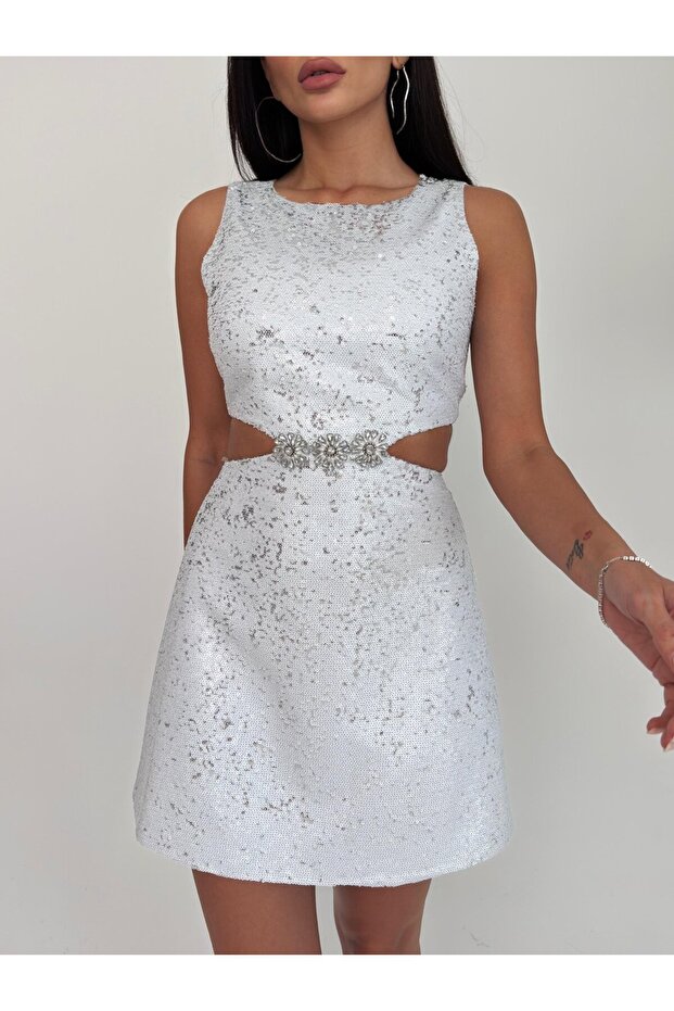 Payet Mini Elbise - 3