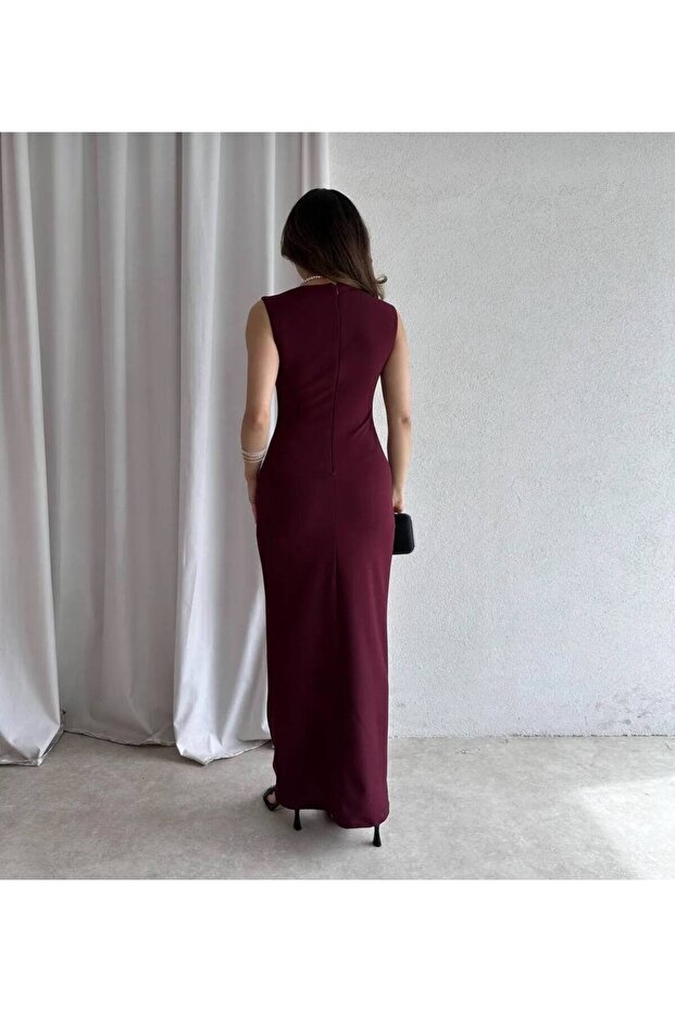 Kadın Premium Maxi Elbise - 4