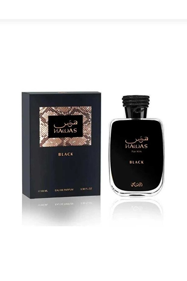 عطر حواس بلاك أو دو بارفان للرجال، 100 مل