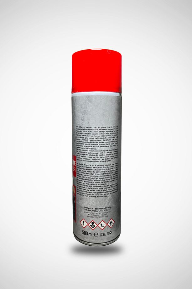 Susuz Motor Temizleme Spreyi 500ml Yüksek Basınçlı - 3