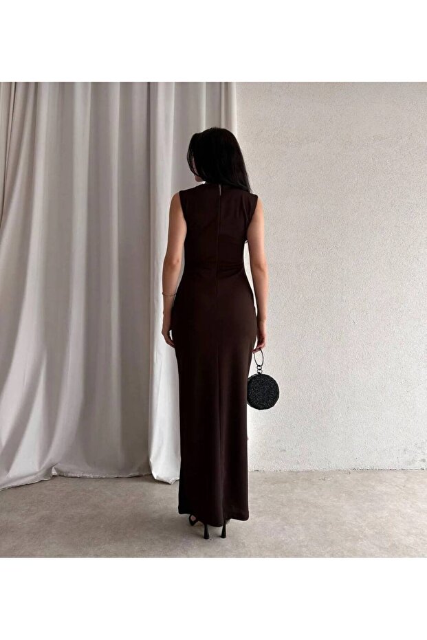Kadın Premium Maxi Elbise - 3
