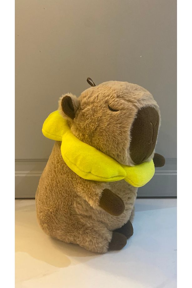 Kapibara Peluş Oyuncak Figür Yüksek Kalite Capybara Sevimli Kapibara Yumuşak Yastık Uyku Arkadaşı - 2