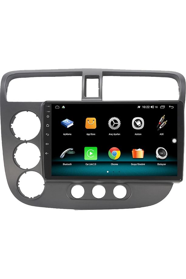 Honda Civic 2004 / 2005 AndroidAuto / CarPlay Multimedya - 1