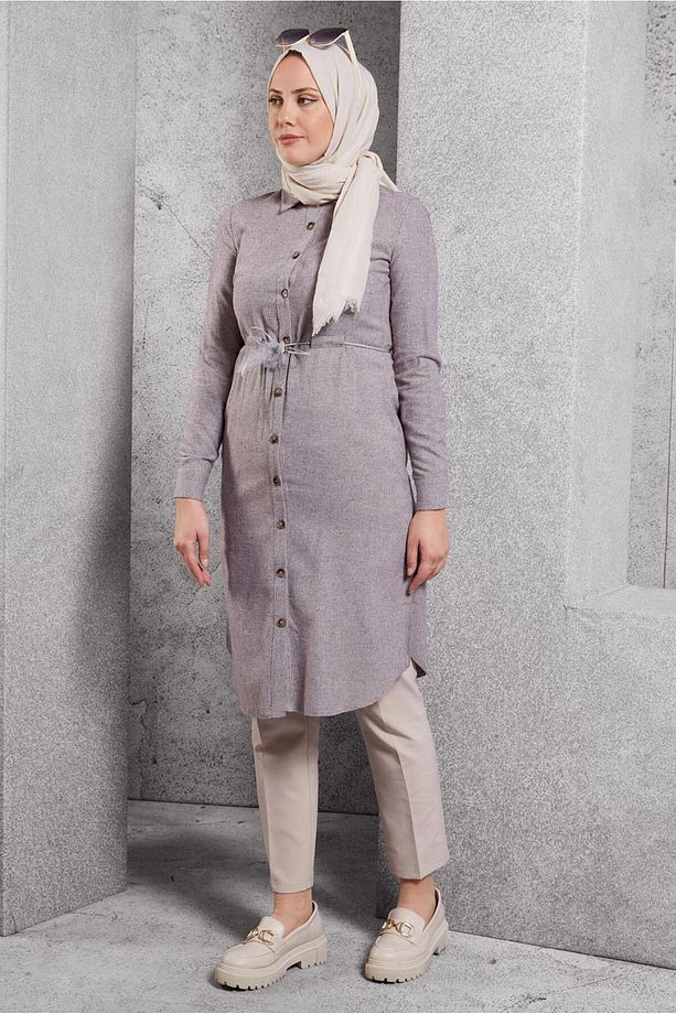 BELDEN BAĞCIKLI KARELİ TUNİK 4622 - 1