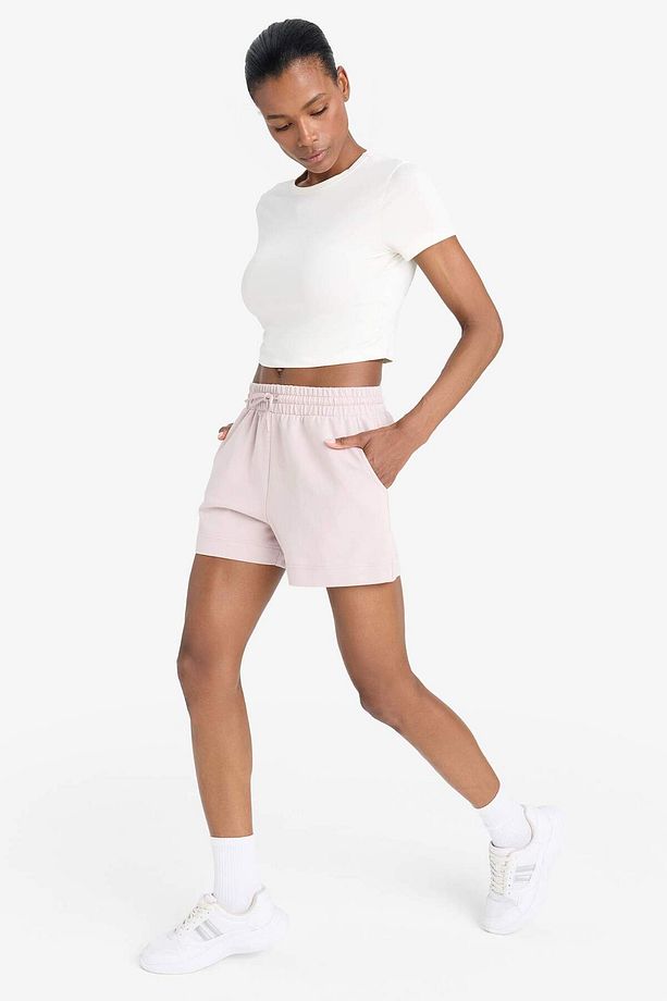 DeFactoFit Standart Fit Sporcu Kısa Paça Basic Düz Şort Z6696AZ25SM - 4