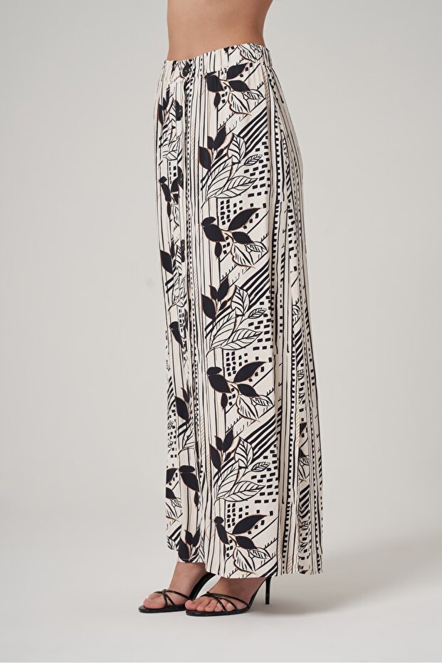 Desenli Maxi Etek - 4
