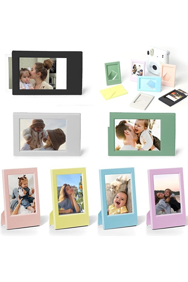 Mini Picture Frames for Instax Mini & Polaroid 2.15x3.4 (7 Pack)