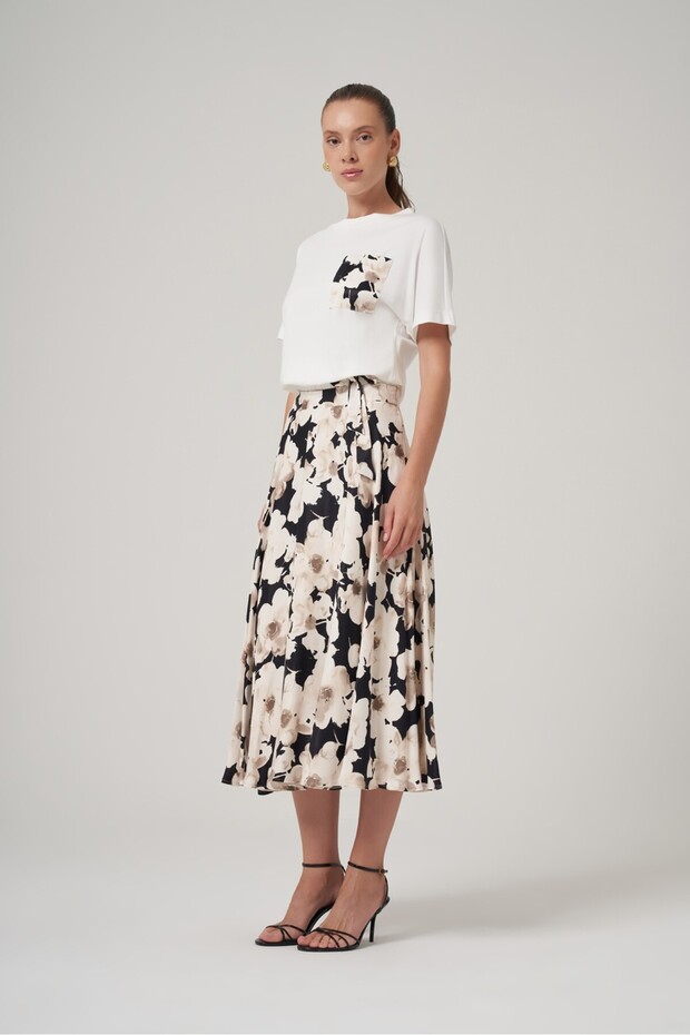 Bel Büzgülü Bluz - 4