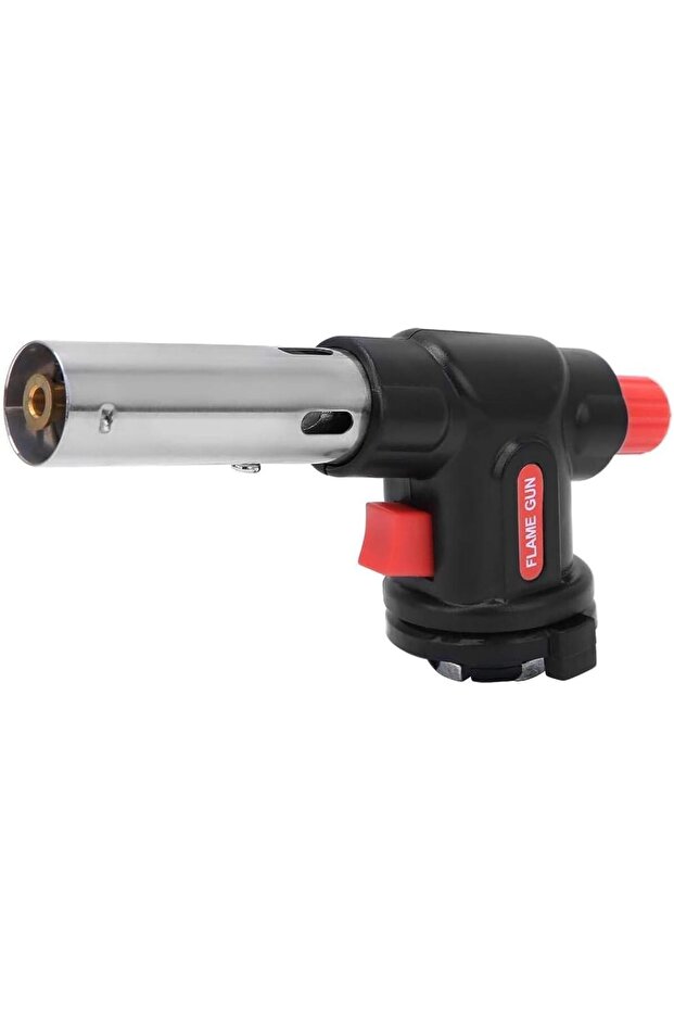 Windproof Torch Gun Lighter | Butane Flame Gun Torch | Single Jet Flame Adjustable (Butane G