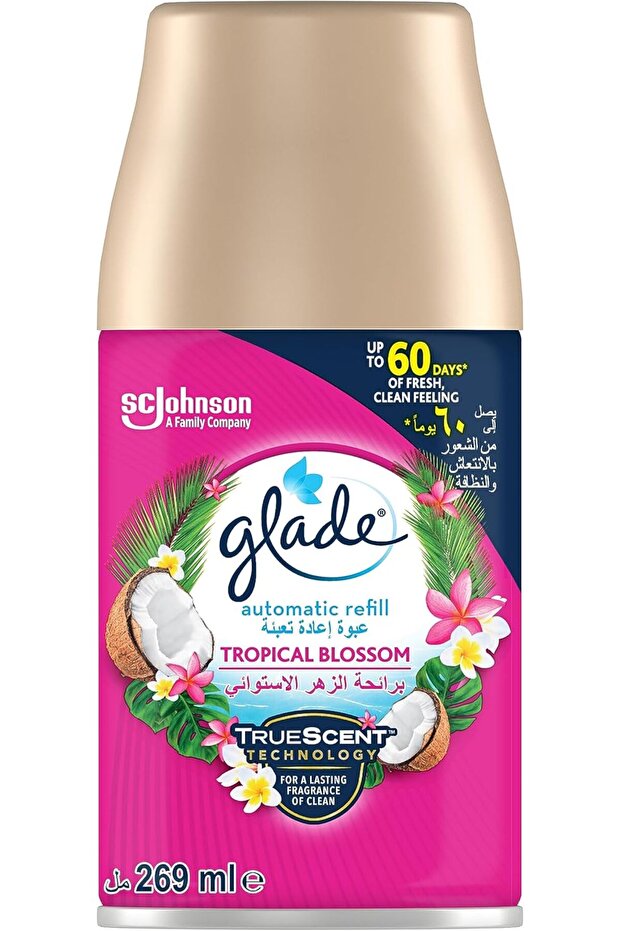 Automatic Spray Refill with Tropical Blossom Scent - 269ml
