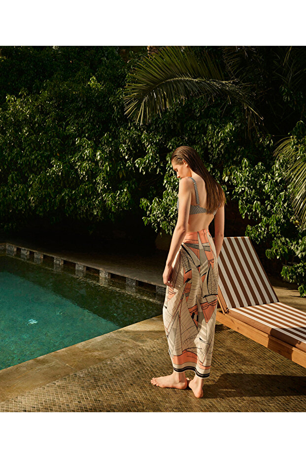 Görsel baskılı pareo - 2