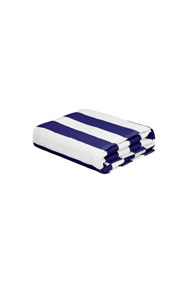 Striped Oversized Beach Towel– 90x180 cm, 100% Cotton, Quick-Dry & Extra Large