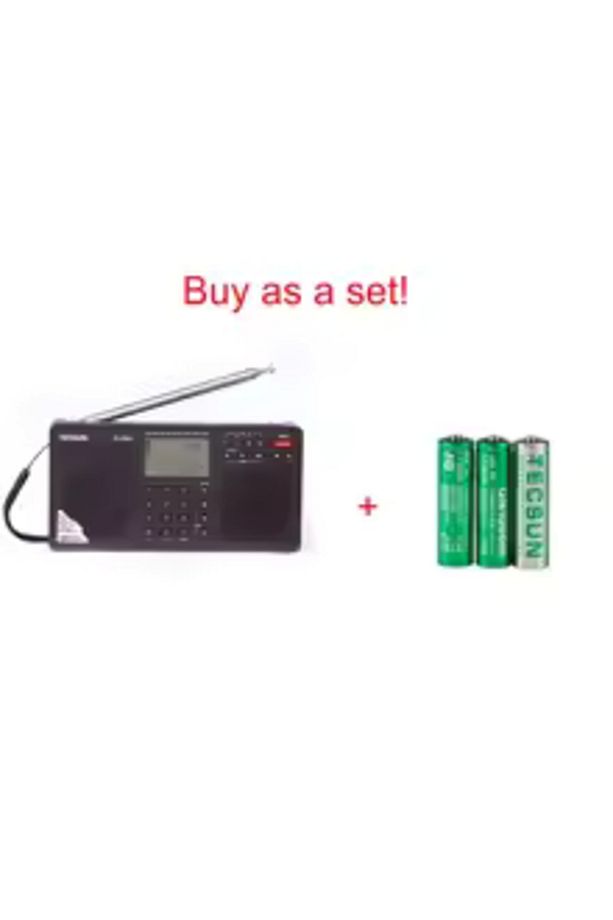 PL-398MP Dijital Radyo Taşınabilir Kısa Dalga Alıcısı FM Stereo SW MW LW DSP Radyo - 5