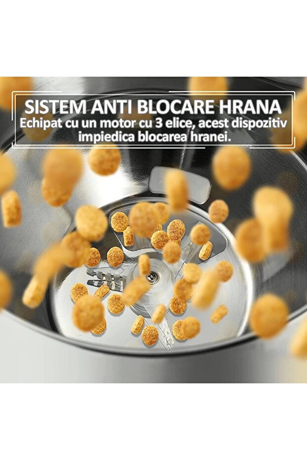 Hranitor Automat Dublu Pentru Caini Si Pisici, , Programabil Prin Butoane, Capacitate 3l - 6
