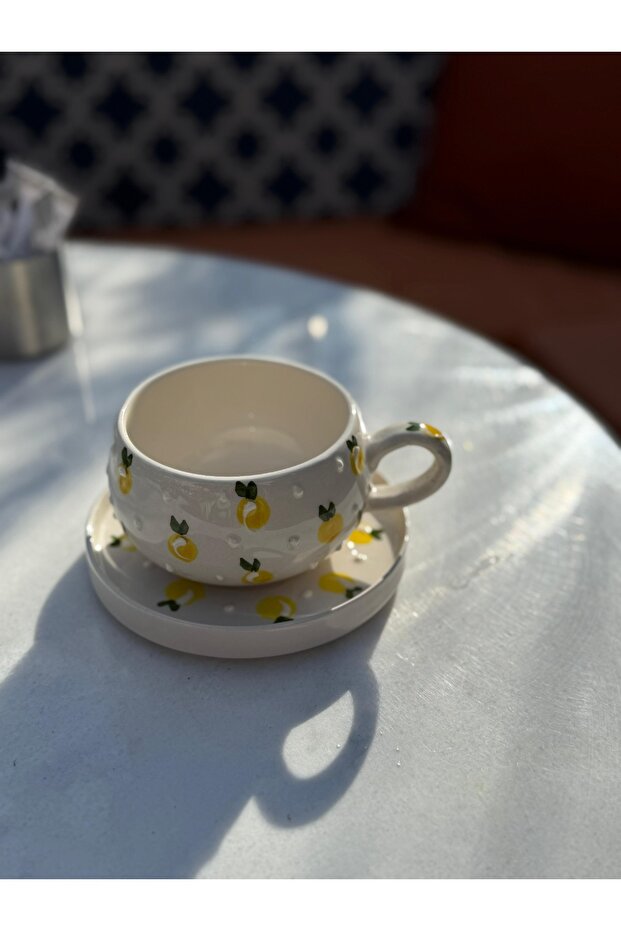 كوب/كوب/كوب من السيراميك بنمط الليمون - 2