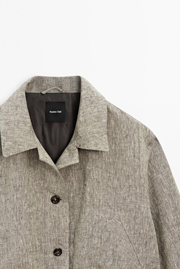 %100 keten bomber ceket - 6