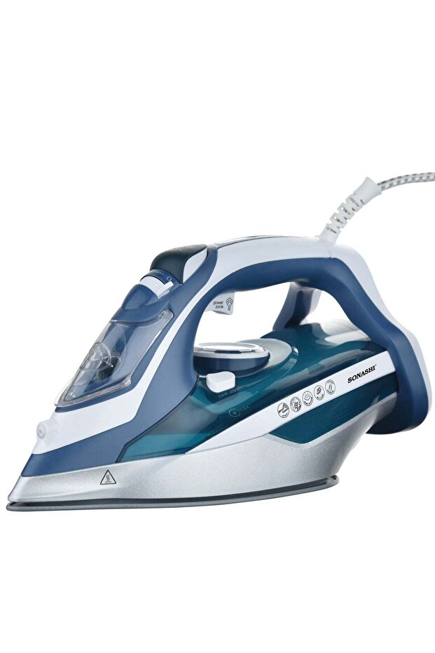 Multifunctional Steam Iron For Crisp Clothes - Ceramic Coated Soleplate | Steam/Burst Steam/Spray/Dr
