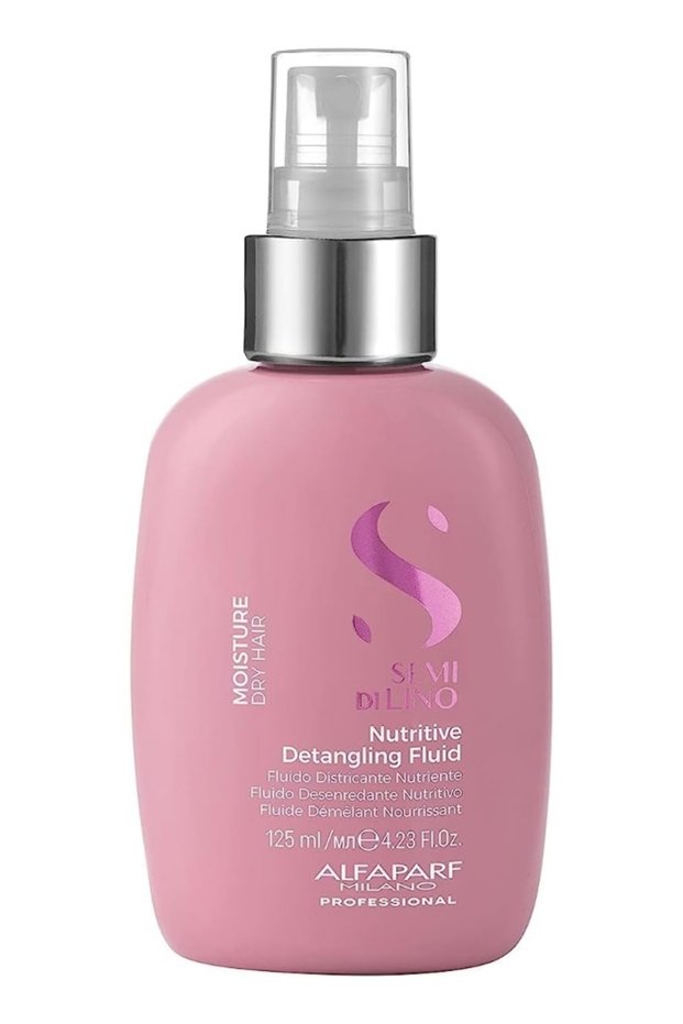 Semi Di Lino Moisture Nutritive Leave-In Detangling Fluid for Dry Hair - Safe on Col