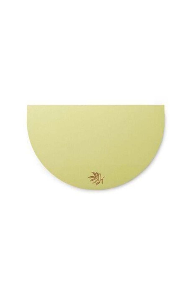 Half Moon Notepad - Palm Leaf Not Defteri