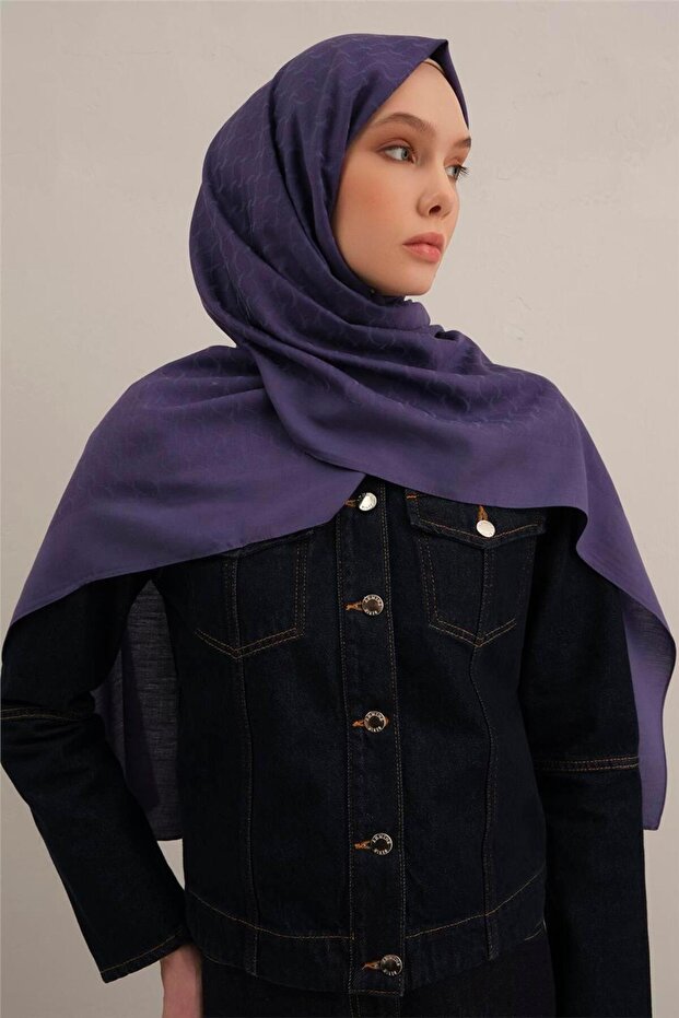 شال قطن من الخيزران بنمط الارتباط 68 - 2