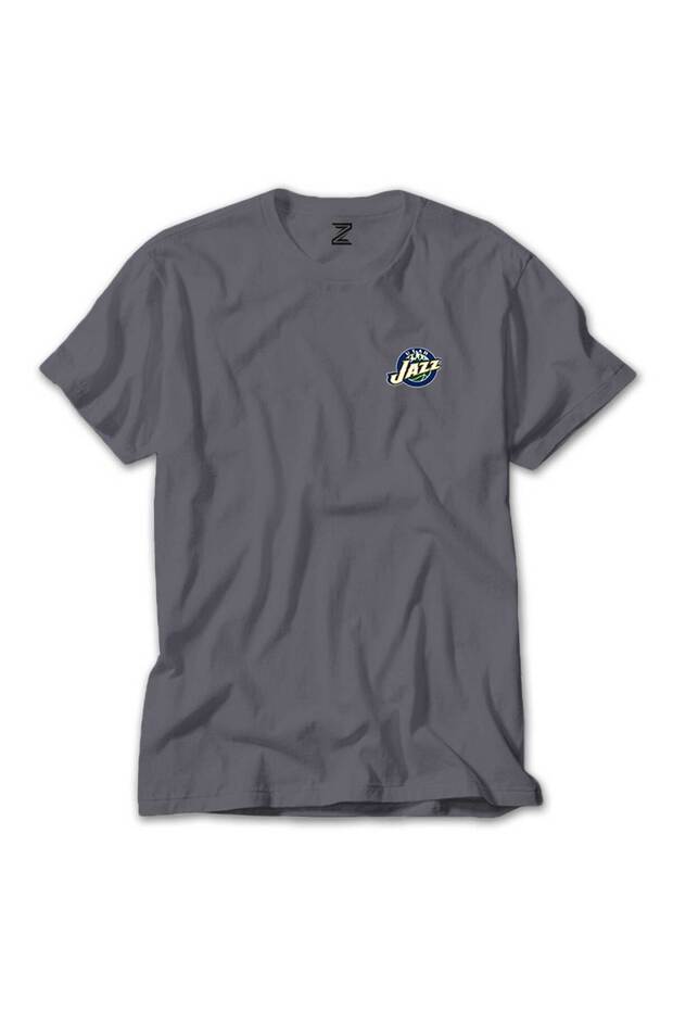 Utan Jazz Logo Gray T-Shirt