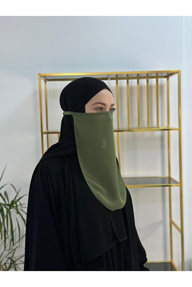 حجاب داخلي، حجاب، نيكب، لون أخضر