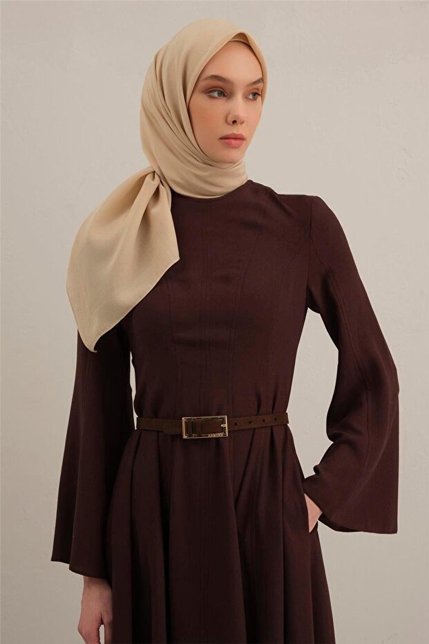 Bordered Lyocell Scarf 64