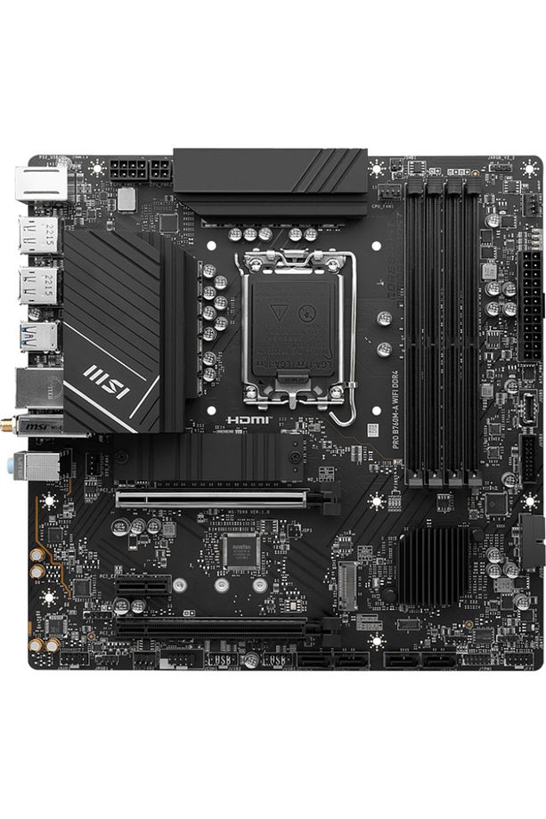 Pro B760m-b Ddr4 4800(OC) Pcı-e M.2 Usb3.2 Hdmı Matx - 3