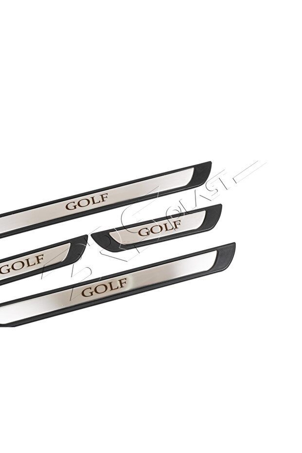 VOLKSWAGEN GOLF  4 PRÇ. İÇ KAPI EŞİĞİ KROM ABS - 4