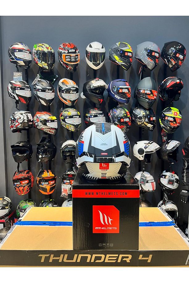 KASK MT FF118SV THUNDER 4 SV LUMINENCE A7 MAT (ŞEFFAF VİZÖR) - 6