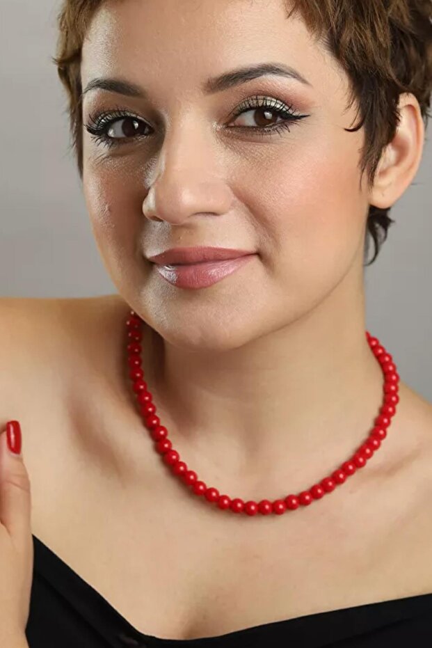 Taş Boncuk Kolye - 2