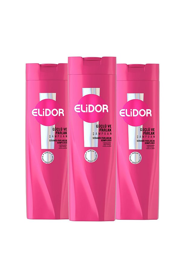 Saç Bakım Şampuanı Güçlü Ve Parlak 400 ml X3 - 2