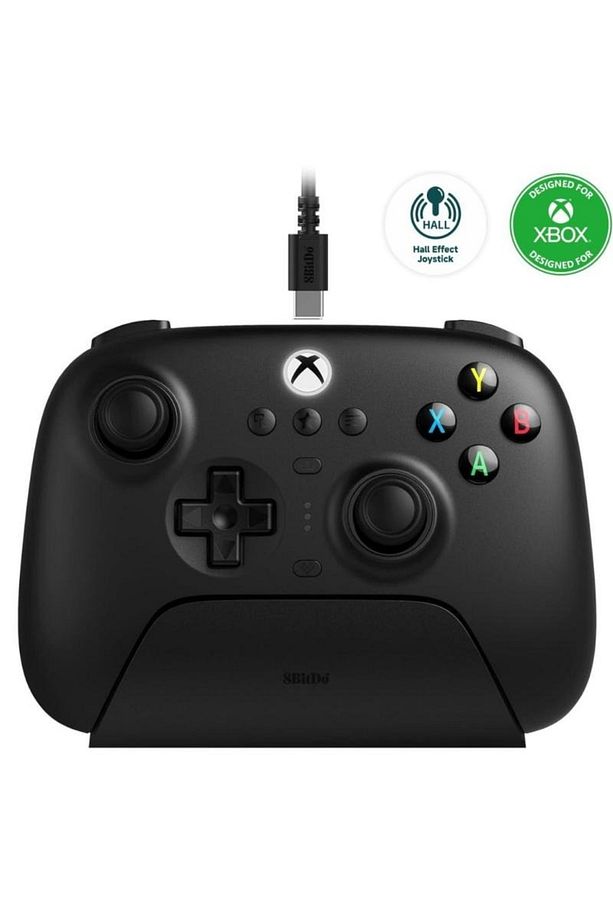 Ultimate Xbox Hall Effect 3 Mod 2.4g Controller Ve Şarj Dock Xbox Windows, Android Pc Uyumlu Siyah - 1