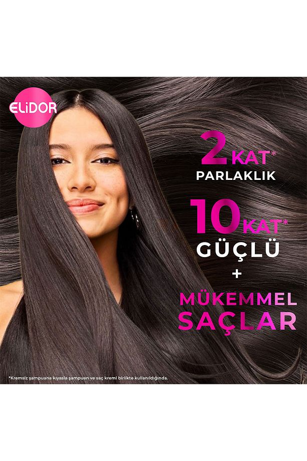 Şampuan Ve Saç Bakım Kremi Güçlü Ve Parlak 400 ml X3 - 5