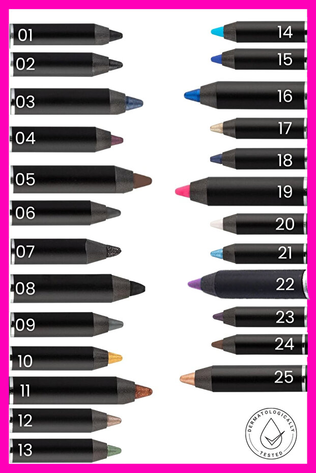 Silikon Göz Kalemi No:25 - 3