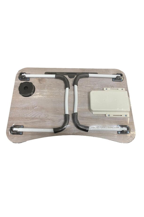 Çekmeceli Katlanır Laptop Sehpası, Tablet Sehpası, Ders Çalışma Masası - 4