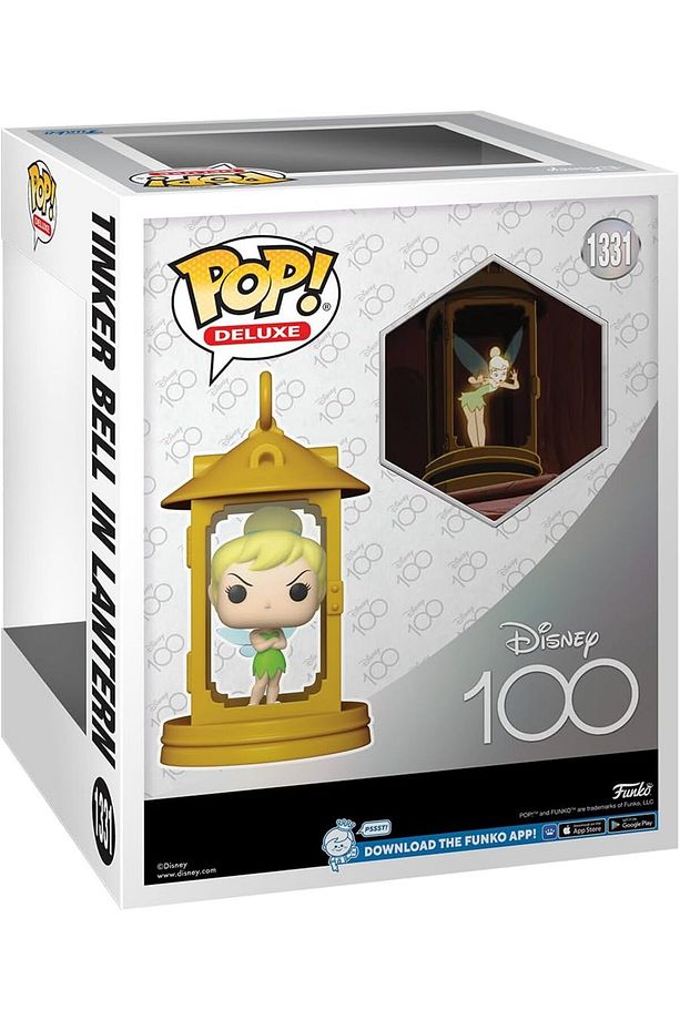 Pop! Deluxe: Disney, Tinker Bell (Tink Trapped) Peter Pan Koleksiyon Figürü - 3