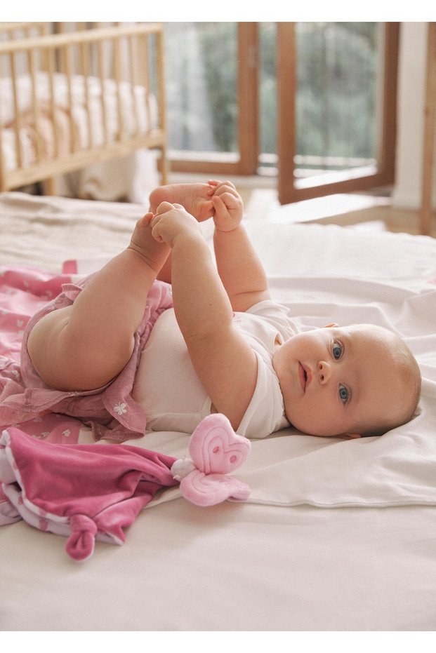 Baby Girl Skirt T-Shirt Set Pink 1853