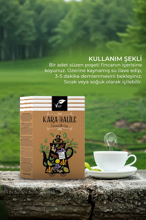 Kara Halileli Poşet Çay 40 Lı 60 gr - 5