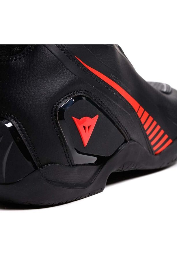 Superya Black Red Deri Ayakkabı - 6