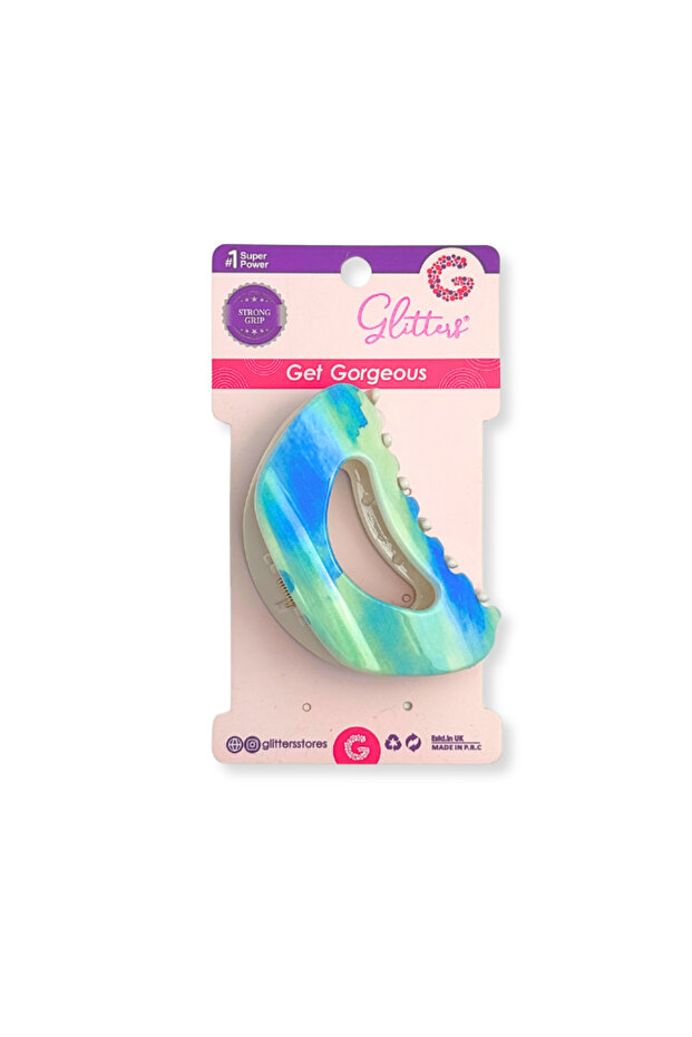 Claw Clip, Acrylic Style, Unbreakable Design, Curved Shape Unique Design