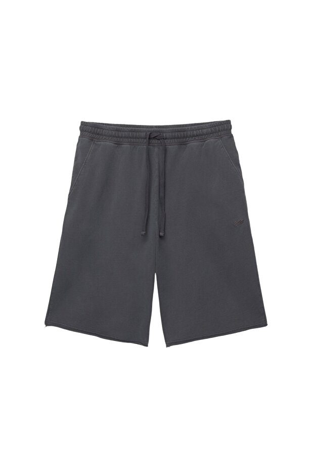 Bol kesim jogger bermuda - 3