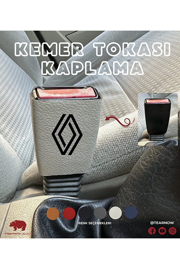 Megane 4 Clio 4 Clio 5 Compatible Belt Buckle Plated