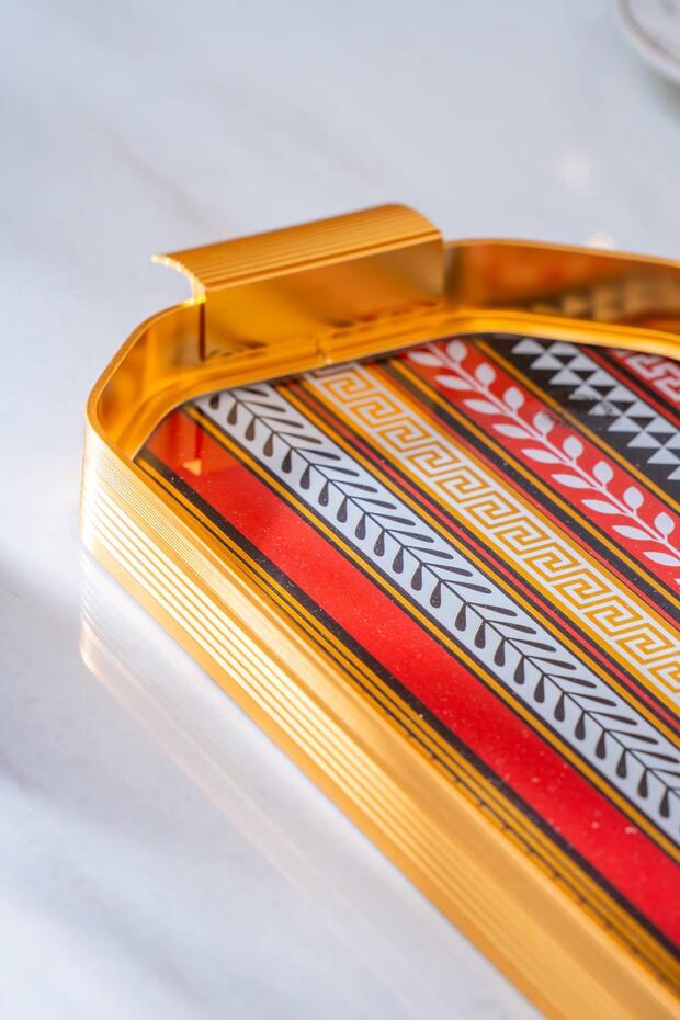 Venico Rectangular Glass Tray - 2