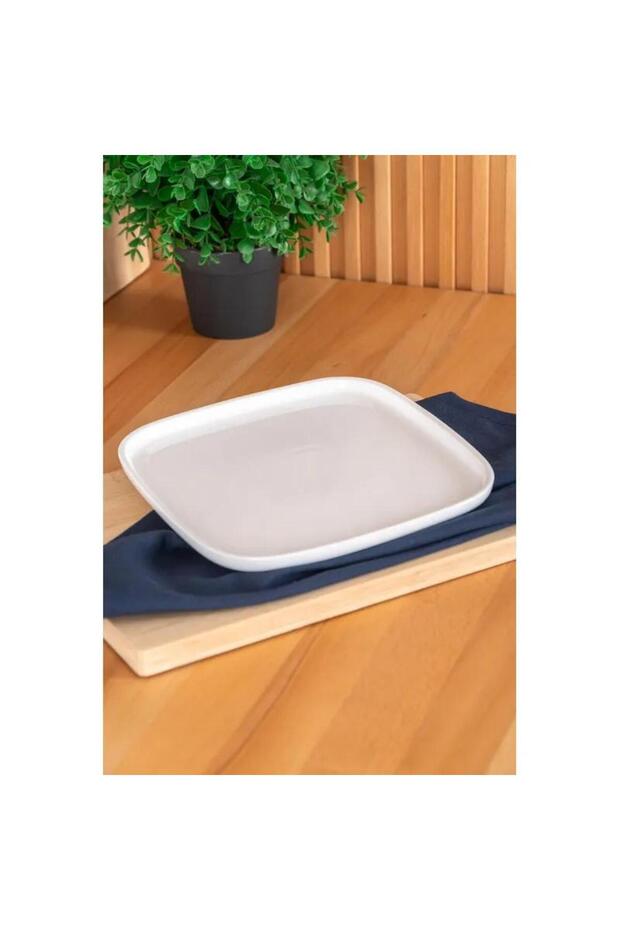Pure Royal Kare Pasta Tekli Tabak - 15 cm MST398 - 1