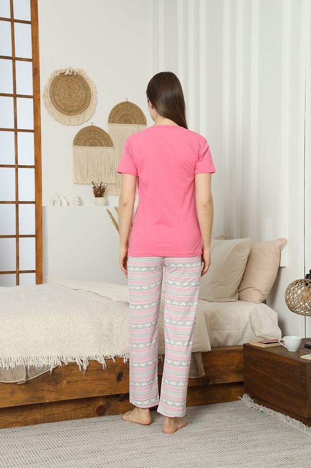 Süprem Kısa Kol Pijama Takımı - 3