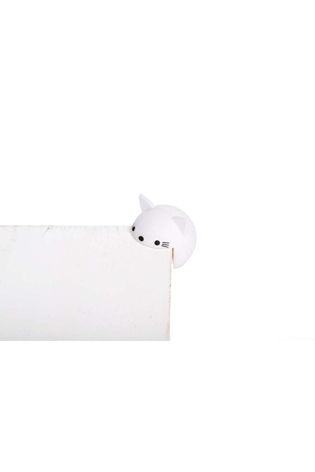 حامي الزاوية الأبيض لطيف سيليكون - 1